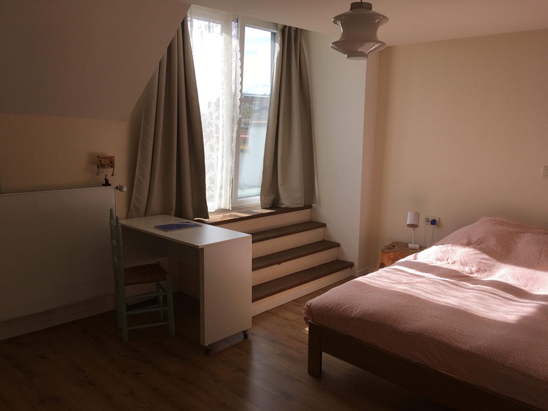 Spacious student room with sunny terrace in renovated house - 4